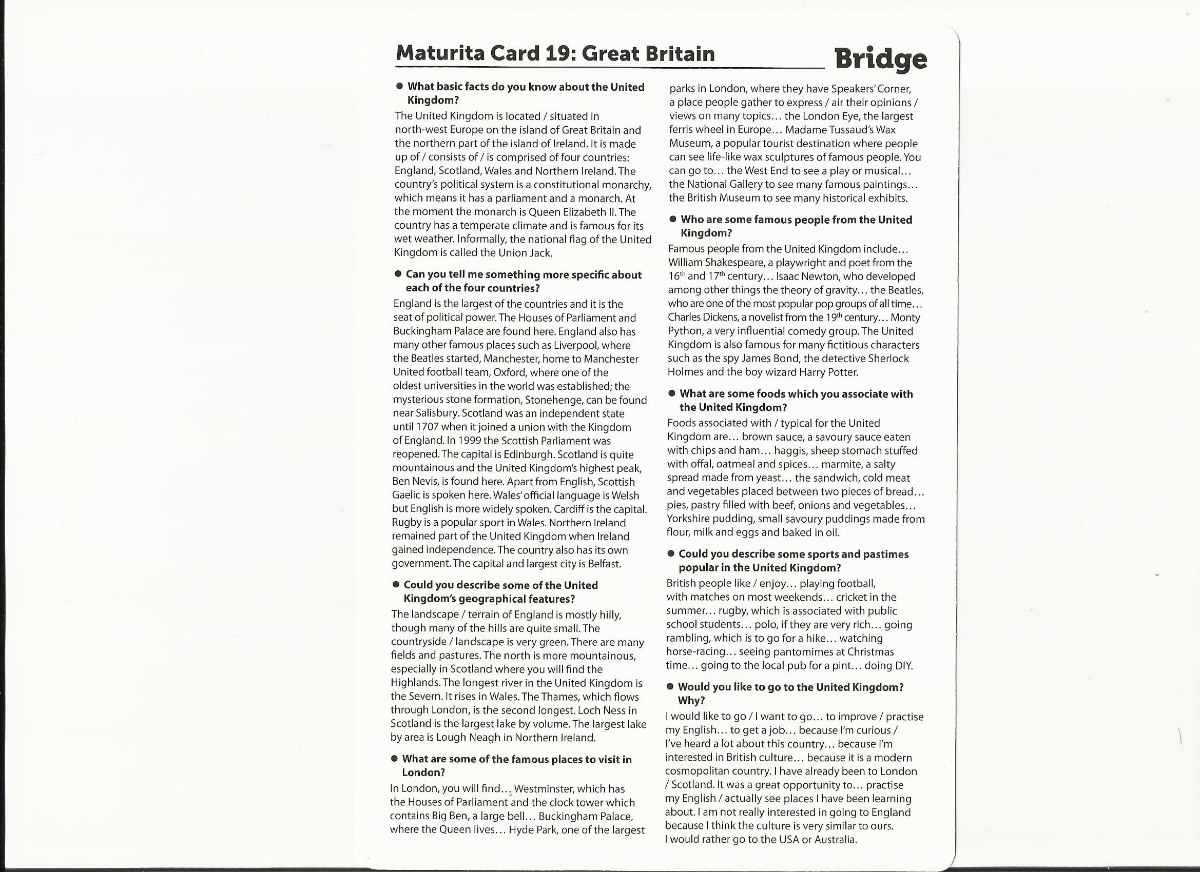 MATURITA CARDS Gažová